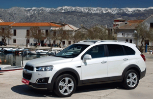 Аренда Chevrolet Captiva в Новосибирске