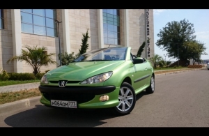 Аренда Peugeot 206 CC в Сочи