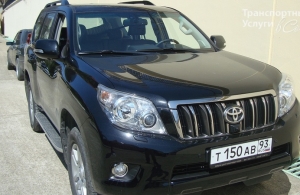 Аренда Toyota Land Cruiser Prado в Сочи