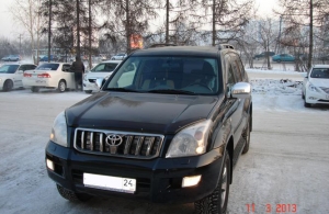 Аренда Toyota Land Cruiser Prado в Красноярске