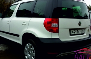 Аренда Skoda Yeti в Калининграде