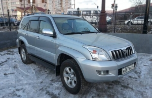 Аренда Toyota Land Cruiser Prado в Южно-Сахалинск