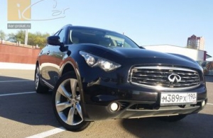 Аренда Infiniti FX50 в Москве