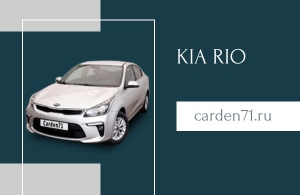 Аренда Kia Rio в Тула